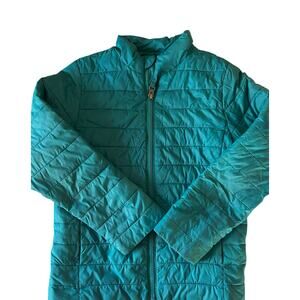 Lands end teal jacket size 7